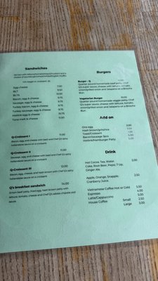 Menu photo 2 Koffee Pot Oakland, CA