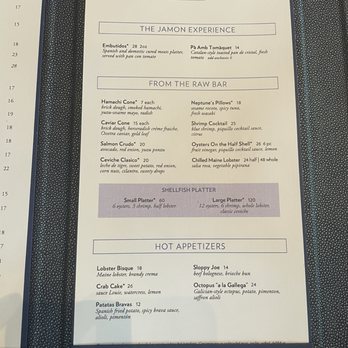 Bar Mar - Menu - Seafood Near Me - Chicago, Illinois