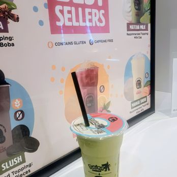 Kung Fu Tea - Matcha slushie. - Bubble Tea Near Me - Valley Stream, New York