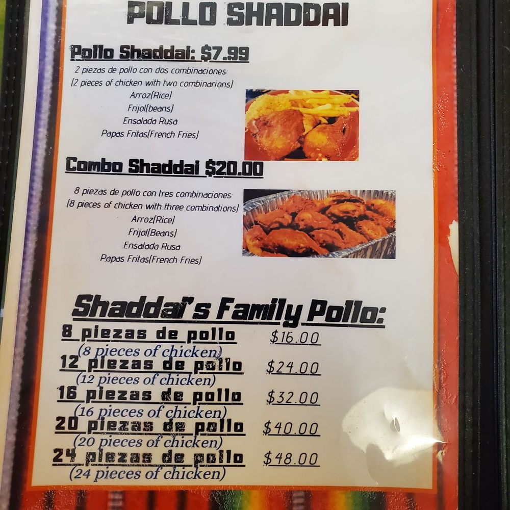 Pollo Shaddai - Chicken meals - Chicken Shop Near Me - Cincinnati, Ohio Pollo Shaddai - Chicken meals - Chicken Shop Near Me - Cincinnati, Ohio