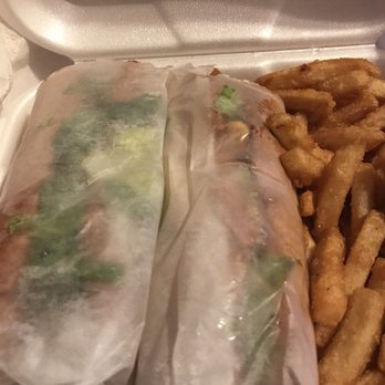 Pizza & Gyro - 12" Chicken tikka sandwich with fries - Pizza Near Me - Springfield, Virginia Pizza & Gyro - 12" Chicken tikka sandwich with fries - Pizza Near Me - Springfield, Virginia