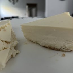 a slice of cheesecake a slice of cheesecake