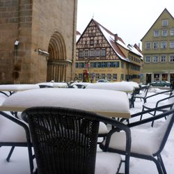 Café am Münster - ...wir warten schon darauf, wieder draussen sitzen zu können :-))