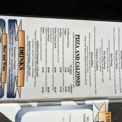 Big Dawgs Family Sports Restaurant - Menu