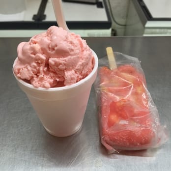 La Michoacana - El Monte - Guava ice cream and Popsicle - Mexican Near Me - El Monte, California
