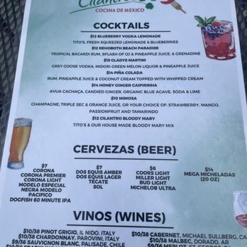 Cilantro Cocina de Mexico - Drink menu - Mexican Near Me - Rehoboth Beach, Delaware Cilantro Cocina de Mexico - Drink menu - Mexican Near Me - Rehoboth Beach, Delaware