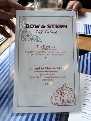 Menu photo 5 Bow & Stern Burnaby, BC