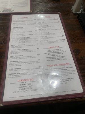 Menu photo 2 Shorty's Steakhouse Garrett, IN Menu photo 2 Shorty's Steakhouse Garrett, IN