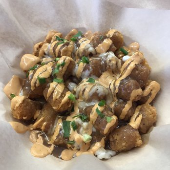 Button Up Cafe - Poutine tater tots - Breakfast & Brunch Near Me - Pearl City, Hawaii Button Up Cafe - Poutine tater tots - Breakfast & Brunch Near Me - Pearl City, Hawaii