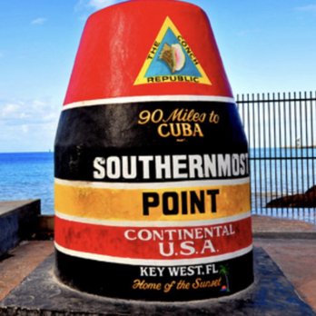 Southernmost Point Buoy - Landmarks & Historical Buildings Near Me - Key West, Florida