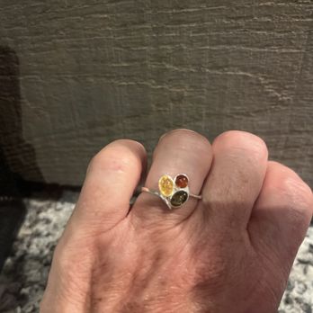 Zsa Zsa’s - Silver ring with amber stones - Home Decor Near Me - Bozeman, Montana Zsa Zsa’s - Silver ring with amber stones - Home Decor Near Me - Bozeman, Montana