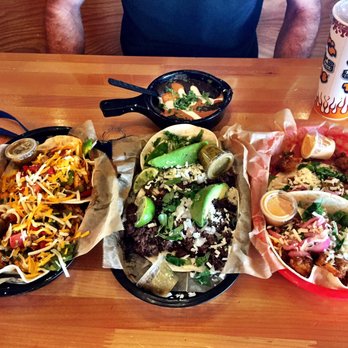 Torchy's Tacos - Chicken fajitas, the democrat, and Baja shrimp - Tex-Mex Near Me - Denver, Colorado