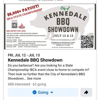 Kennedale Speedway Park - BBQ Contest - Race Tracks Near Me - Kennedale, Texas Kennedale Speedway Park - BBQ Contest - Race Tracks Near Me - Kennedale, Texas