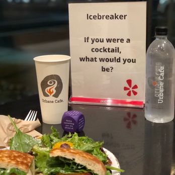 Urbane Cafe - Ice beaker question over a meal - New American Near Me - Visalia, California