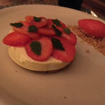 Husk - Frozen white chocolate parfait, strawberry, fennel shortbread, tarragon. So busy enjoying myself, I forgot to take any photos until dessert! - Southern Near Me - Nashville, Tennessee Husk - Frozen white chocolate parfait, strawberry, fennel shortbread, tarragon. So busy enjoying myself, I forgot to take any photos until dessert! - Southern Near Me - Nashville, Tennessee