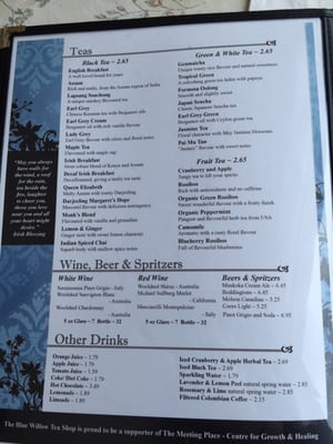 Menu photo 7 The Blue Willow Tea Shop Gravenhurst, ON Menu photo 7 The Blue Willow Tea Shop Gravenhurst, ON