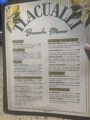 Menu photo 3 Tlacualli Breakfast New York, NY Menu photo 3 Tlacualli Breakfast New York, NY