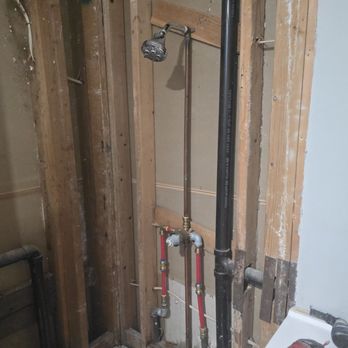 Jerry & Blake Plumbing Solutions - Replaced leaking shower head with copper piping - Plumbing Near Me Jerry & Blake Plumbing Solutions - Replaced leaking shower head with copper piping - Plumbing Near Me