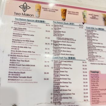 Tea Maison - Left side menu - Juice Bars & Smoothies Near Me - Las Vegas, Nevada Tea Maison - Left side menu - Juice Bars & Smoothies Near Me - Las Vegas, Nevada