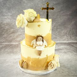 Cakelicious Bakery & Cafe - Christening Cake