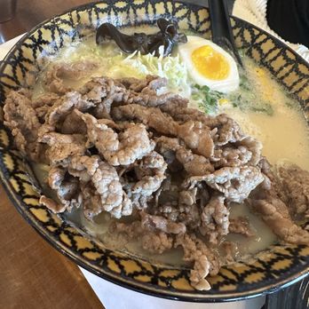 Katsuyama - Shio Tonkotsu Ramen w/ grilled beef brisket. - Izakaya Near Me - Palm Desert, California