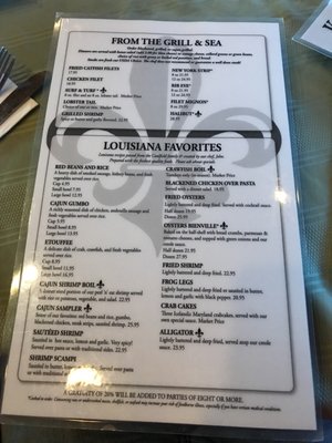 Menu photo 8 Knotty Pine On the Bayou Cold Spring, KY Menu photo 8 Knotty Pine On the Bayou Cold Spring, KY