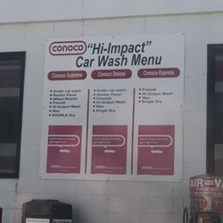 Conoco - Car wash!