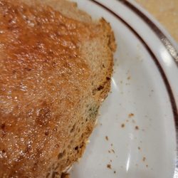 Henry's Confectionary - Waited 20 minutes for corrected toast, only for it to be moldy. NO THANKS!