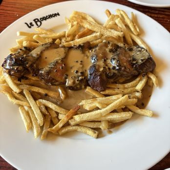 Le Bouchon - Steak Frites Manion Style - French Near Me - Chicago, Illinois Le Bouchon - Steak Frites Manion Style - French Near Me - Chicago, Illinois