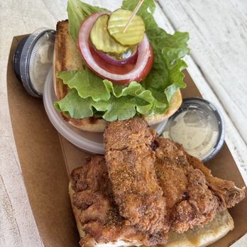 Squared Grouper - Fried grouper sandwich - Seafood Near Me - Panama City, Florida Squared Grouper - Fried grouper sandwich - Seafood Near Me - Panama City, Florida