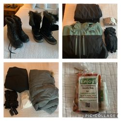Kit Lender - This was what the clothes and boots looked like outside the box.