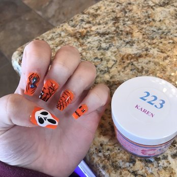 OPI Nails Lounge & Spa - Full set coffin shaped nails - Nail Salons Near Me - Abilene, Texas OPI Nails Lounge & Spa - Full set coffin shaped nails - Nail Salons Near Me - Abilene, Texas
