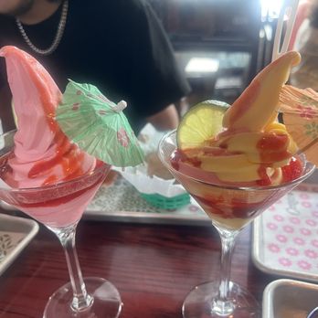 Centro - Strawberry and Mango Margaritas soft serve with Chamoy drizzle - Cocktail Bars Near Me - Minneapolis, Minnesota Centro - Strawberry and Mango Margaritas soft serve with Chamoy drizzle - Cocktail Bars Near Me - Minneapolis, Minnesota