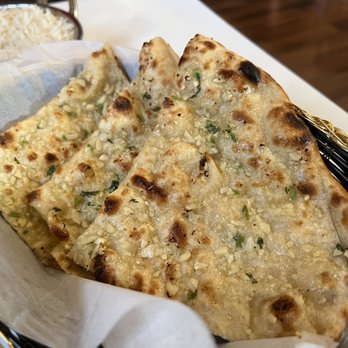 Awadh By Chef Anand - Garlic Naan - Indian Near Me - Powell, Ohio