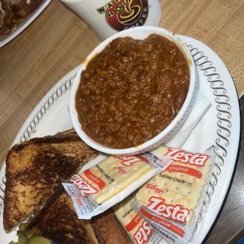 Waffle House - Chili and bacon grilled cheese - Breakfast & Brunch Near Me - Wesley Chapel, Florida Waffle House - Chili and bacon grilled cheese - Breakfast & Brunch Near Me - Wesley Chapel, Florida
