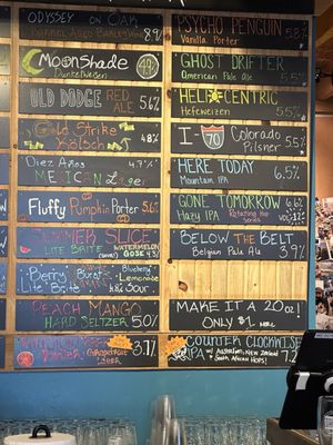 Menu photo 1 Odyssey Beerwerks Arvada, CO