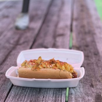 Greedy Rascals - Seafood Dog - Hot Dogs Near Me - West Columbia, South Carolina Greedy Rascals - Seafood Dog - Hot Dogs Near Me - West Columbia, South Carolina