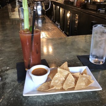 La Contenta Oeste - Bloody Maria chips and salsa - Mexican Near Me - New York, New York