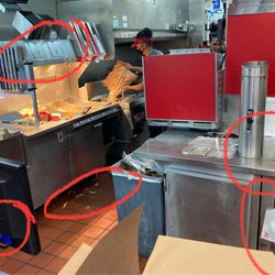 Wendy's - Good residue everywhere