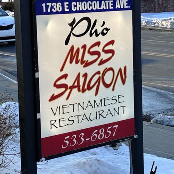 Pho Miss Saigon - Sign - Vietnamese Near Me - Hershey, Pennsylvania Pho Miss Saigon - Sign - Vietnamese Near Me - Hershey, Pennsylvania