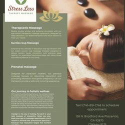 Stressless Therapy Massage