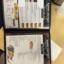 Kabob Chutney Grill - Menu