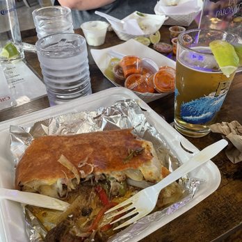 Granny's Tacos - This is the freakin quesadilla. Are you kidding me. It's massive and amazing!!!! - Food Trucks Near Me - Austin, Texas