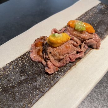 Chubby Cattle - Uni wagyu nigiri - Barbeque Near Me - Monterey Park, California Chubby Cattle - Uni wagyu nigiri - Barbeque Near Me - Monterey Park, California
