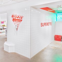 Superette - Pizza phone that dials directly to Big Trouble Pizza! Ask for the Superette special.