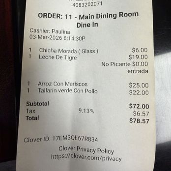 Emelinas #2 - Check out - Peruvian Near Me - Santa Clara, California Emelinas #2 - Check out - Peruvian Near Me - Santa Clara, California