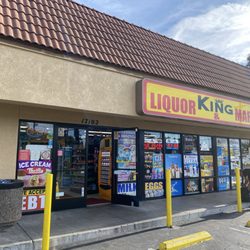 King Liquor & Market - I see a sign for thrifty ice cream here too!