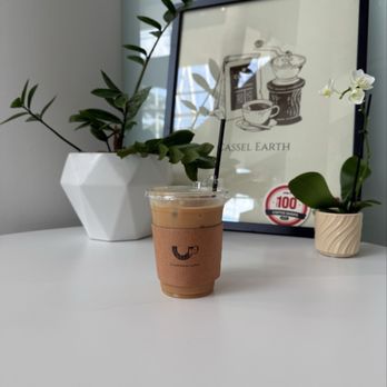 Cassel Earth Coffee - Iced Michael's (vanilla, pistachio w oatmilk) - Coffee & Tea Near Me - Irvine, California