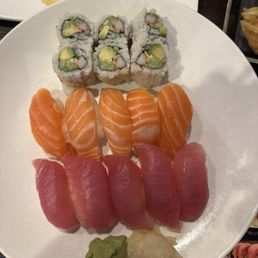 1. Salmon 2. Tuna 2. California Roll
