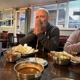 Dad in shock after having the best tacos of his life Dad in shock after having the best tacos of his life
